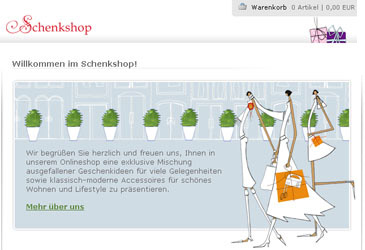 online shop illustration