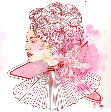 hairdo illustration