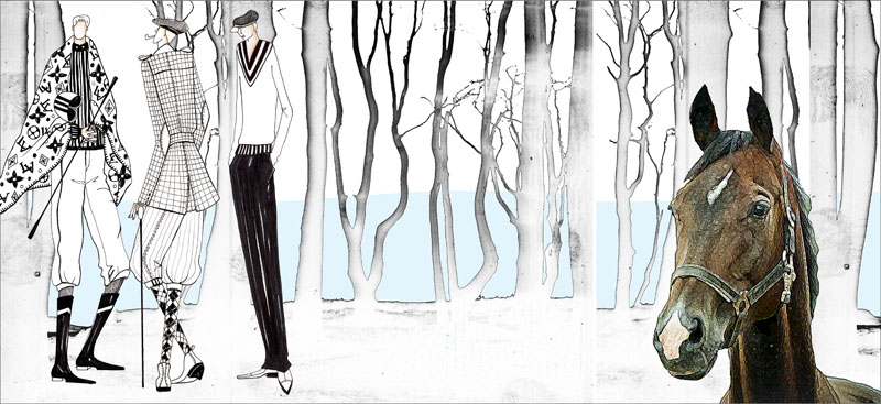 men's fashion illustration