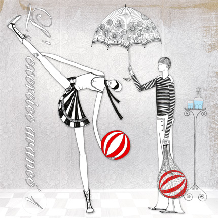 cirque noir illustration