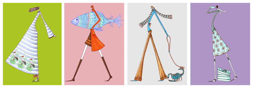 horoscope illustrations